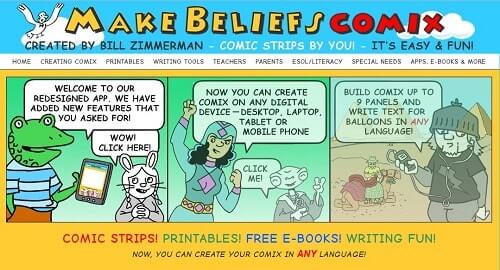 makebeliefscomix crear historietas