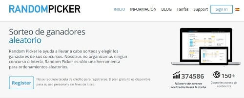 randompicker sortea2 online