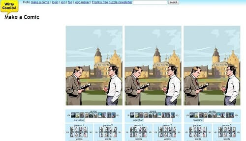 wittycomics pagina para hacer historietas