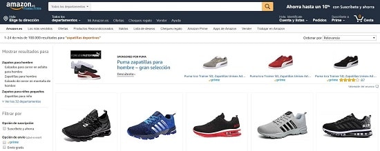 Amazon Zapatillas trail running baratas