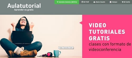 aula tutorial cursos gratis o muy baratos