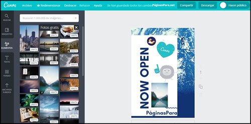 Canva versatilidad en diseño de imagenes