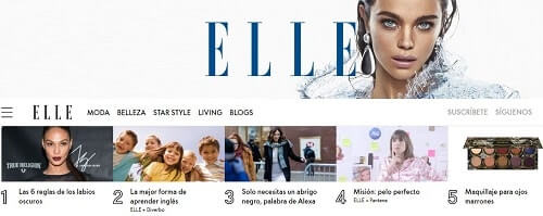 Elle revista online