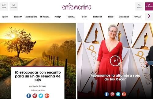 En femenino web para mujeres
