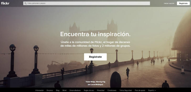 Flickr Competencia de youtube