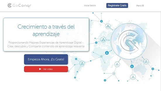 GoConqr paginas para hacer mapas conceptuales facil