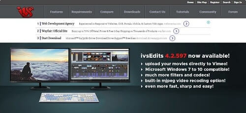 IVS programa editor de videos