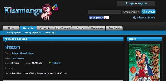 Kissmanga Manga online español