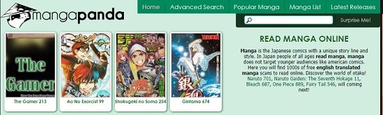 MangaPanda Manga en español