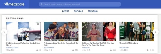 Metacafe Donde subir vídeos