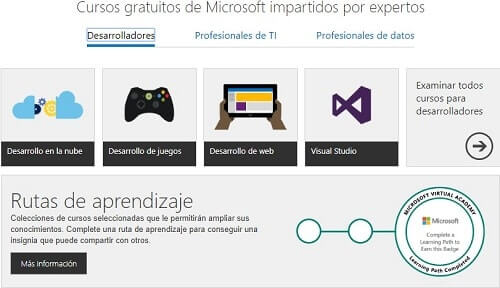 Microsft Virtual Academy aprende a programar