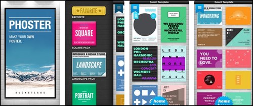 Phoster app para iPad y iPhone