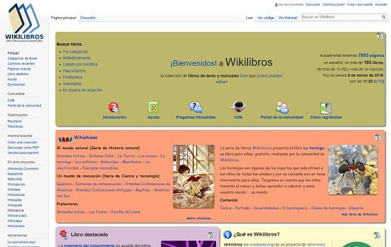 Wikisource Libros leer libros on line