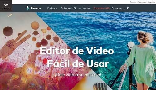 Wondershare página web
