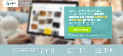 babelvillage intercambios para aprender ingles