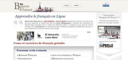 bonjourdefrance aprender francés