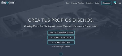 desygner programa para hacer carteles de eventos