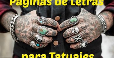 webs de letras tatuajes