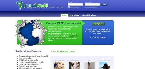 penpalworld aprender ingles por skype