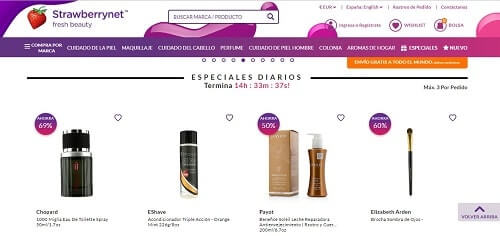 strawberrynet donde comprar maquillaje online