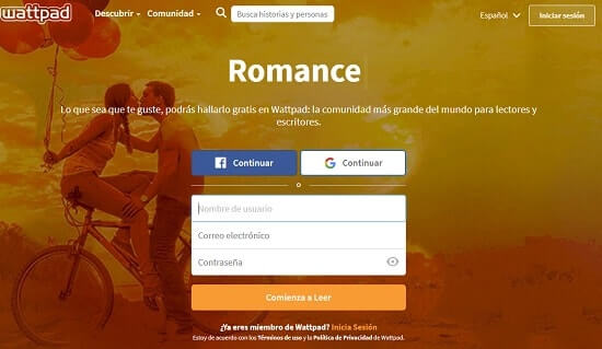 wattpad libros gratis en internet