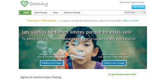 Teaming Como recaudar dinero para un viaje