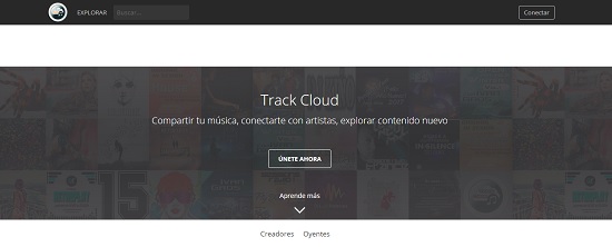 TrackCloud Subir música gratis