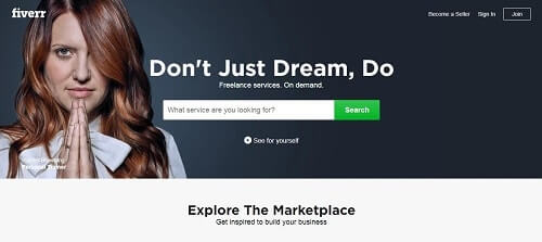 fiverr paginas freelance