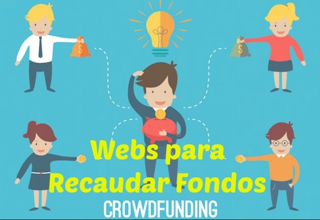 webs para recaudar fondos