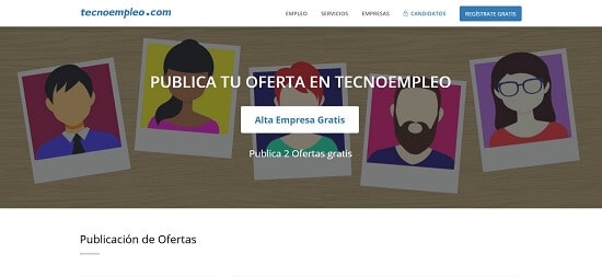 tecnoempleo encontrar profesionales