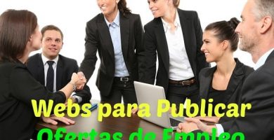 páginas donde publicar ofertas de empleo