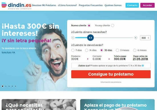 Dindin Minicreditos rápidos