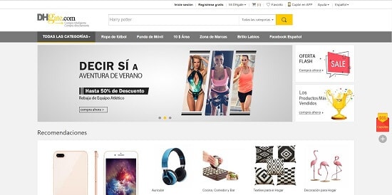 Dh gate compras online Paypal