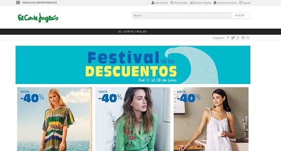 el corte ingles pagar con paypal