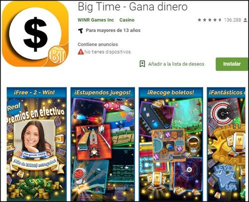 apps de juegos de dinero online bigtime