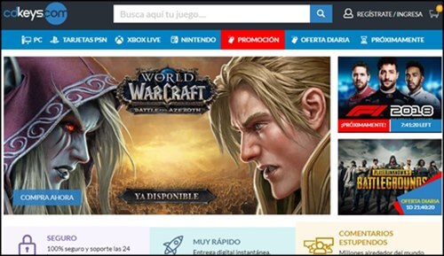 Comprar juegos baratos