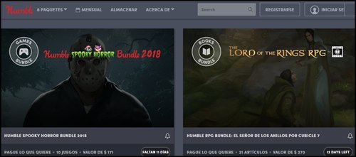 Paquetes de juegos baratos