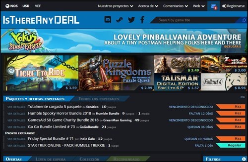 Mejores precios comprar juegos baratos