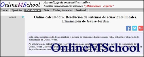 Calculadora de ecuaciones