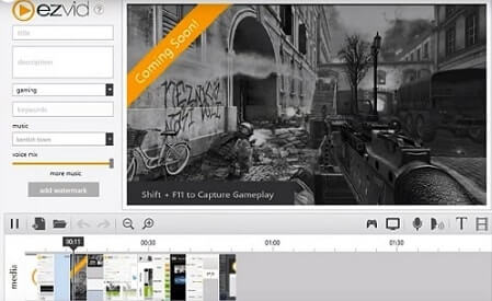 programa grabar pantalla ezvid