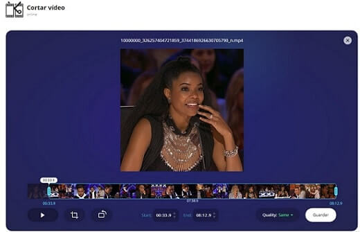 cortar video online gratis
