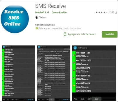 Enviar y recibir SMS en linea