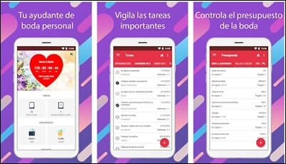 Aplicaciones para tu boda