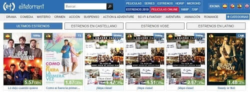 Elite Torrent series y peliculas en español NewPTC