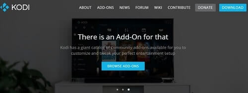 Kodi biblioteca de medios para ver en la pantalla grande