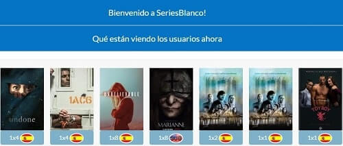 Series Blanco ver peliculas y series en español hd gratis