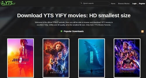 YTS mejor alternativa a ddmix/desmix