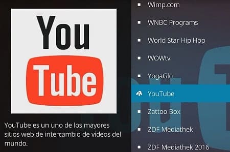 Youtube Kodi
