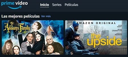 Amazon Prime video pelis