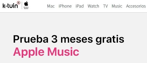 Apple Music prueba